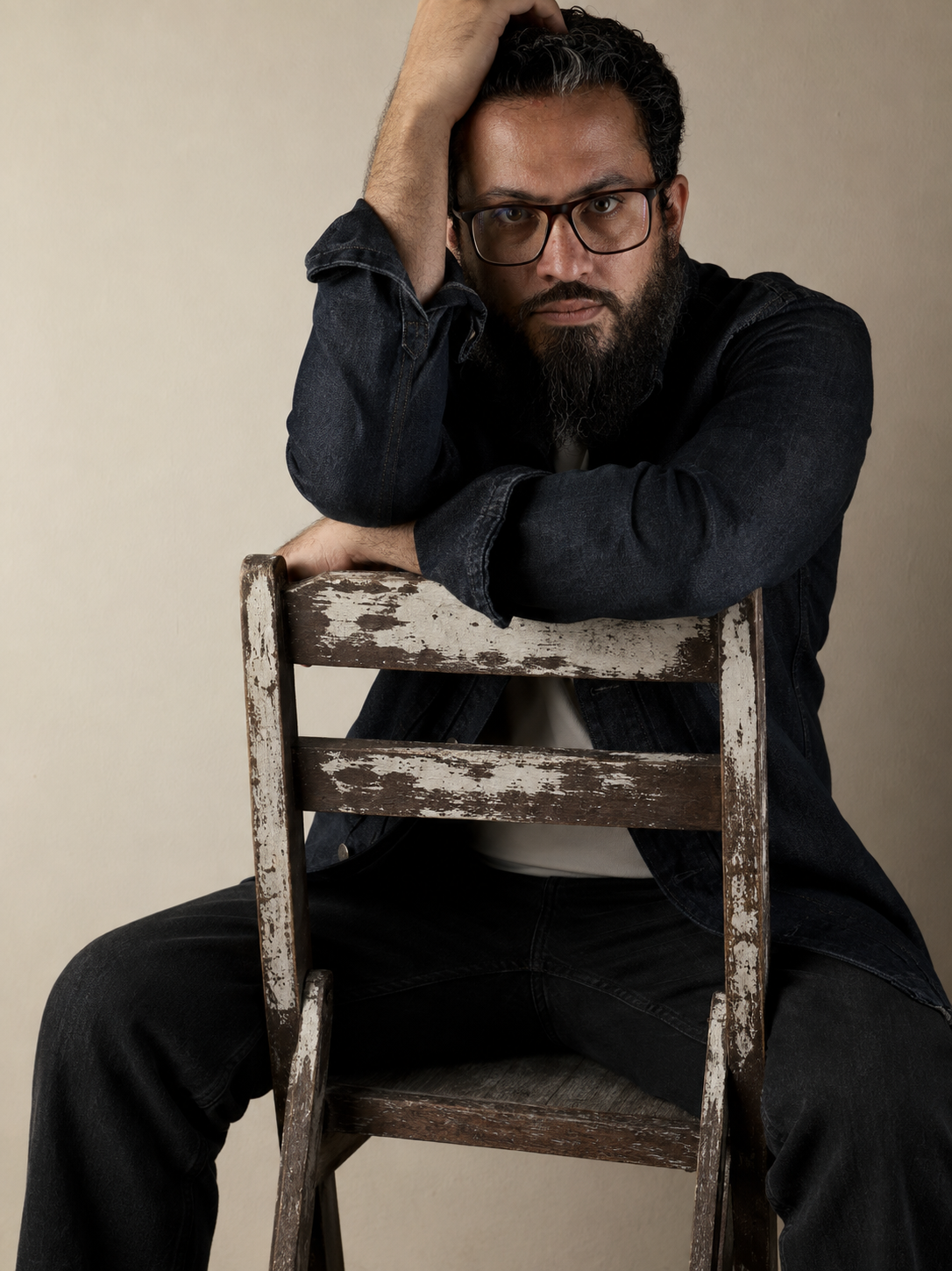 studio fashion portrait